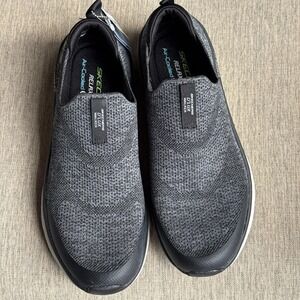 SKECHERS MEN'S D'LUX Walker Quick Upgrade, 11.5, NWT, Stretch Fit Slip On Shoes